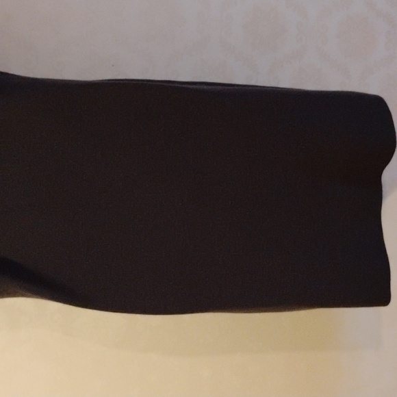 Calvin Klein black/ dark charcoal grey classic dress. Size large. So classic CK. - Picture 8 of 15